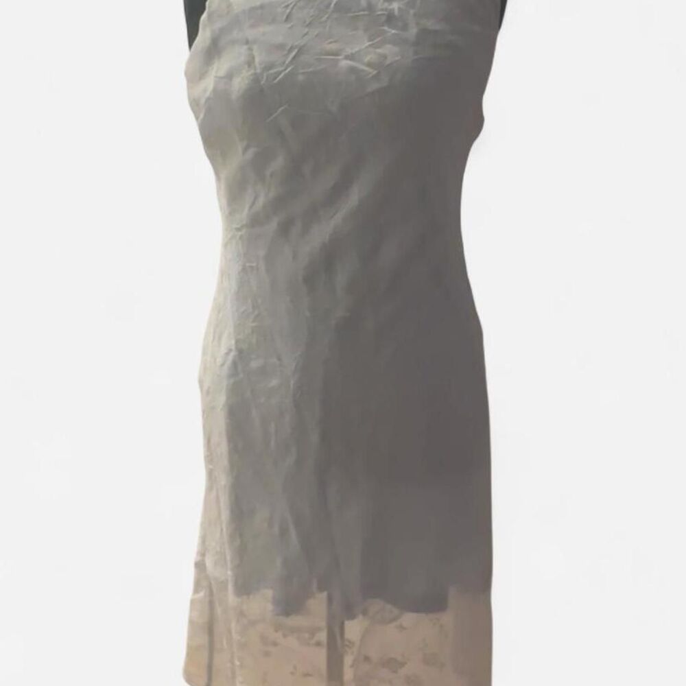 Breakin-loose Women's White and Blue Dress